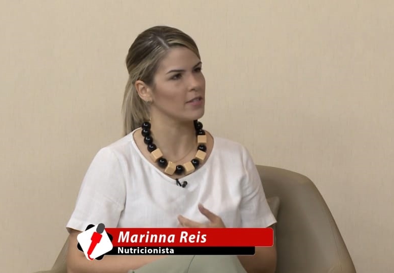 Nutricionista Marinna Reis participa de entrevista sobre alimentação infantil